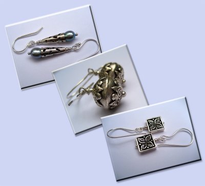 Sterling silver earrings
