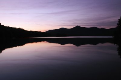 Chittenden Reservoir After Sunset