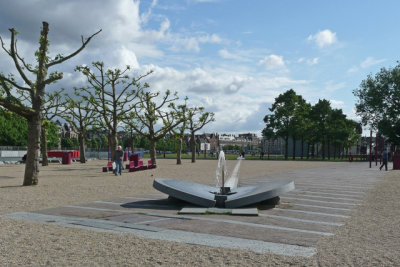 Park in museum area
