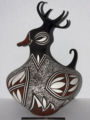 Zuni Duck Jar (Anderson Peynetsa)