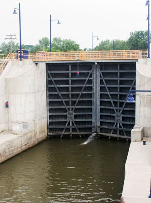 Modern lock to bypass Cohoe Falls