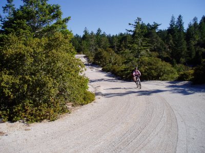 A beautiful day to ride good miles, 1200 foot climb