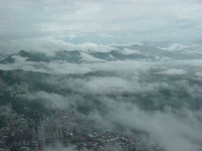 Clouds from Taipei 101