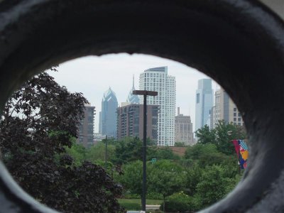 Philadelphia thorough a porthole
