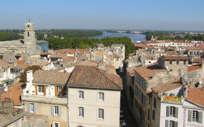 Arles Rooftops  Rhone View.jpg