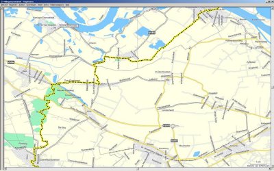 Route Millingen aan de Rijn - Groesbeek
