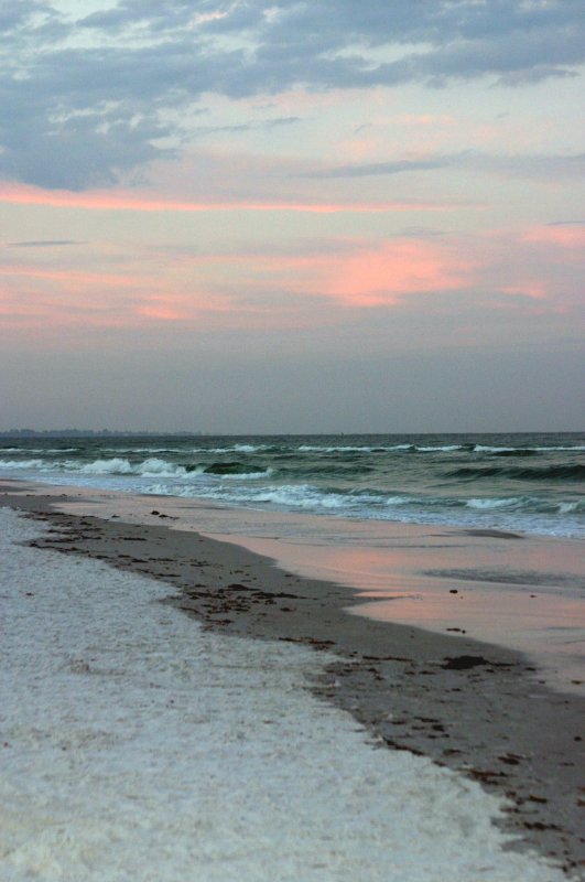 1st sunrise on Siesta Key beach