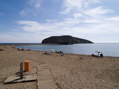 Playa de la Isla. Mazarron. Murcia