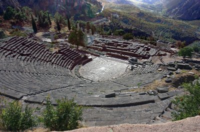Theatre at Delphi, Greece