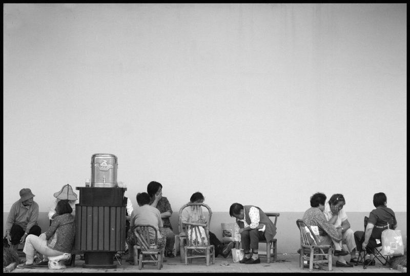 Minimalist Protest, Shanghai 2006