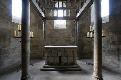 Another chapel reconstructed with original stones.