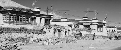 Tibet in Black & White CinemaScope
