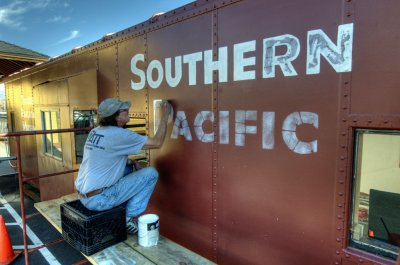 Repainting Southern Pacific