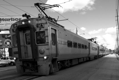 Michigan City IN South Shore Westbound