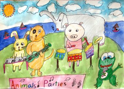 animal party, Coco, age:7