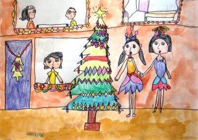Merry Christmas, Sophia Ying, age:6
