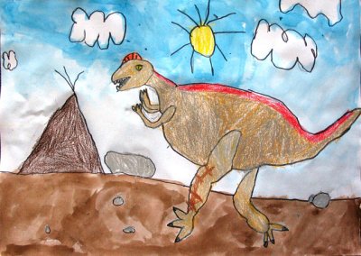 dinosaur, Jerry, age:5