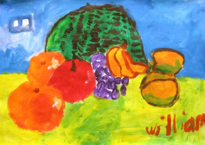 fruits, William, age:6
