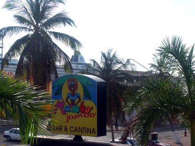 Mambo Jambo is a very colourful bar in the centre of town