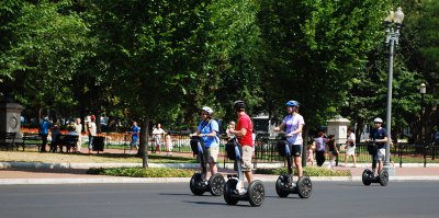 An unique way to travel around the city