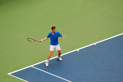 Andy Murray at the US Open September 2009