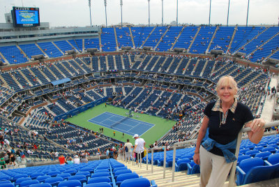 Rene at the US Open September 2009