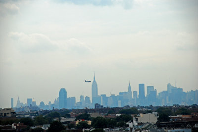 New York taken from Flushing Meadows