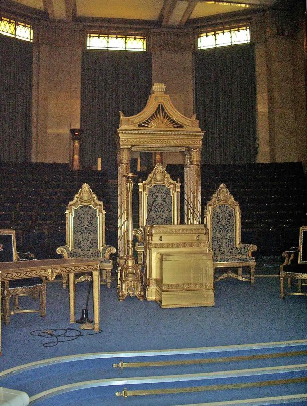 In the Masons grand hall