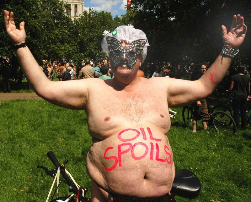 naked bike ride 2008