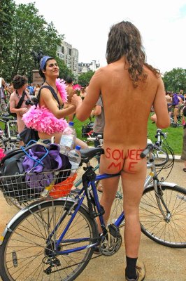 london naked bike ride 2008