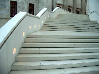 stairs around reading room