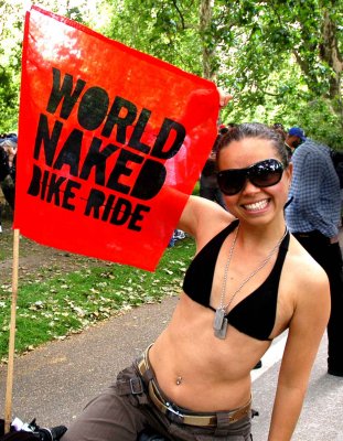 naked bike ride 2008