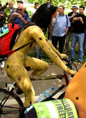 london naked bike ride 2008