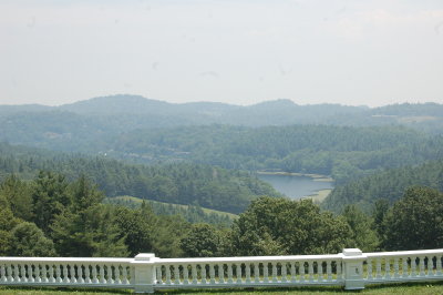Overlooking the Blue Ridge fro Moses Cone
