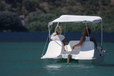Paddeltur i Kournan Lake
