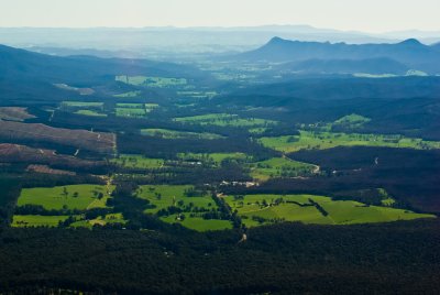 Great Divide with Cathedral Range, Vic.