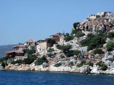 Festung von Simena auf Insel Kekova
