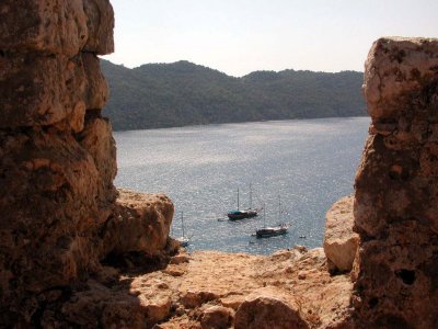 Festung von Simena auf Insel Kekova