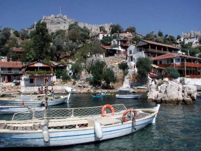 Festung von Simena auf Insel Kekova