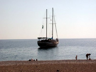 Nach Chimera zum ewigen Feuer des Berges Olympos