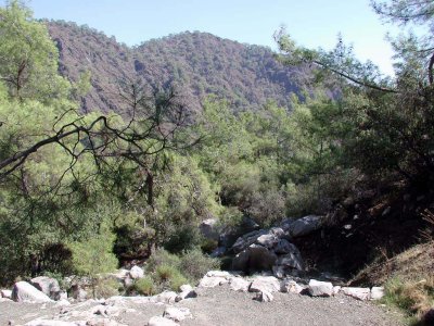 Nach Chimera zum ewigen Feuer des Berges Olympos