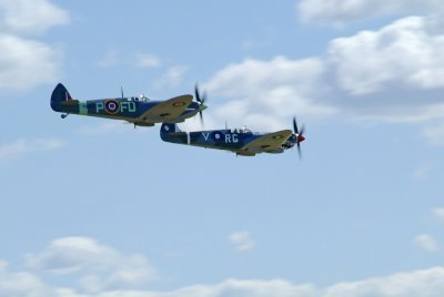 Spitfires formation