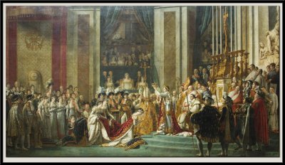Sacre de l'empereur Napoleon 1er et couronnement de l'imperatrice Josephine, le 2 decembre 1804. 1806-1807