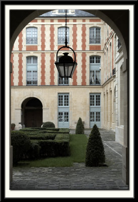 Rear of Place des Vosges Building