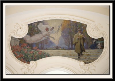 Painted Ceiling Panel