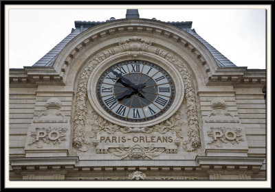 The Outside Clock Face