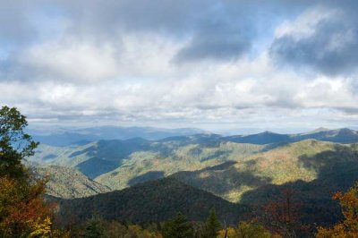 view from the Blue Ridge Parkway 8