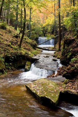 waterfall on Bearpen Creek