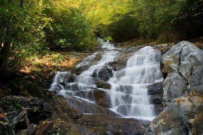 waterfall on Sam Branch