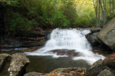 small waterfall